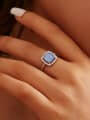 Square Luxury Band Ring-Rings-Krush Kandy, Women's Online Fashion Boutique Located in Phoenix, Arizona (Scottsdale Area)