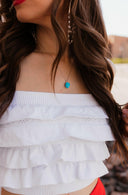Layered Ruffle Tube Top-Tanks-Krush Kandy, Women's Online Fashion Boutique Located in Phoenix, Arizona (Scottsdale Area)