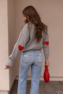 With an Open Heart Valentine Sweater-Sweater-Krush Kandy, Women's Online Fashion Boutique Located in Phoenix, Arizona (Scottsdale Area)