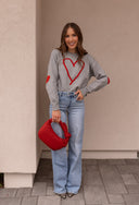 Anna Risen High Rise Distressed Jeans-Jeans-Krush Kandy, Women's Online Fashion Boutique Located in Phoenix, Arizona (Scottsdale Area)