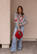 With an Open Heart Valentine Sweater-Sweater-Krush Kandy, Women's Online Fashion Boutique Located in Phoenix, Arizona (Scottsdale Area)