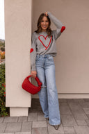 Anna Risen High Rise Distressed Jeans-Jeans-Rae Collective, Women's Online Fashion Boutique Located in Phoenix, Arizona (Scottsdale Area)