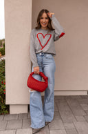 Anna Risen High Rise Distressed Jeans-Jeans-Krush Kandy, Women's Online Fashion Boutique Located in Phoenix, Arizona (Scottsdale Area)