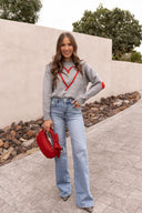 With an Open Heart Valentine Sweater-Sweater-Krush Kandy, Women's Online Fashion Boutique Located in Phoenix, Arizona (Scottsdale Area)