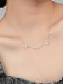 Crystal Mama Minimalist Necklace-Necklaces-Krush Kandy, Women's Online Fashion Boutique Located in Phoenix, Arizona (Scottsdale Area)