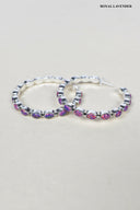 Tiffany Sterling Silver Hoop Earrings | PREORDER NOW OPEN-Hoop Earrings-Rae Collective, Women's Online Fashion Boutique Located in Phoenix, Arizona (Scottsdale Area)