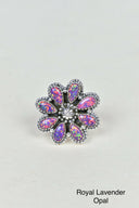 A Daisy A Day Keeps The Blues Away Ring-Cluster Rings-Krush Kandy, Women's Online Fashion Boutique Located in Phoenix, Arizona (Scottsdale Area)