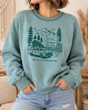 Inside-Out “Santa Nick’s Christmas Tree Farm” Sweatshirt