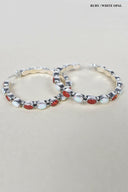 Tiffany Sterling Silver Hoop Earrings | PREORDER NOW OPEN-Hoop Earrings-Krush Kandy, Women's Online Fashion Boutique Located in Phoenix, Arizona (Scottsdale Area)