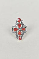 Victoria Sterling Silver Stone Crawler Ring-Crawler Rings-Krush Kandy, Women's Online Fashion Boutique Located in Phoenix, Arizona (Scottsdale Area)