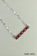 Radiant Quintessence Sterling Silver Necklace-Chain Necklaces-Krush Kandy, Women's Online Fashion Boutique Located in Phoenix, Arizona (Scottsdale Area)