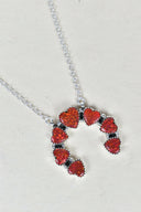 Sterling Silver Lucky Heart Necklace-Chain Necklaces-Krush Kandy, Women's Online Fashion Boutique Located in Phoenix, Arizona (Scottsdale Area)