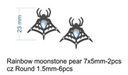 Spider Web Stud Earrings-Stud Earrings-Rae Collective, Women's Online Fashion Boutique Located in Phoenix, Arizona (Scottsdale Area)