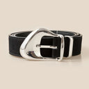 Ornate Buckle Soft Leather Belt | 3 Colors