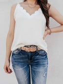 It's A Great Day Scalloped Tank | S-3X, 7 Colors-Tanks-Krush Kandy, Women's Online Fashion Boutique Located in Phoenix, Arizona (Scottsdale Area)