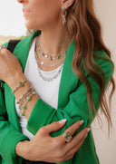 Sterling Silver Duo Chain Necklace & Bracelet-Chain Necklaces-Rae Collective, Women's Online Fashion Boutique Located in Phoenix, Arizona (Scottsdale Area)