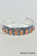 Octet Gem Sterling Silver Cuff-Cuffs-Krush Kandy, Women's Online Fashion Boutique Located in Phoenix, Arizona (Scottsdale Area)