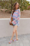 Dreamy Crotchet Pastel Top | S-XL-Sweaters-Krush Kandy, Women's Online Fashion Boutique Located in Phoenix, Arizona (Scottsdale Area)