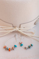 Summertime Copper Boho Desert Pearls Earrings-Earrings-Krush Kandy, Women's Online Fashion Boutique Located in Phoenix, Arizona (Scottsdale Area)