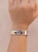 Name Blossom Stone Cuff | PREORDER-Cuffs-Rae Collective, Women's Online Fashion Boutique Located in Phoenix, Arizona (Scottsdale Area)