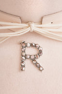 Sign Here Initial Stone Pendant MADE TO ORDER-Squash Blossom Necklaces-Rae Collective, Women's Online Fashion Boutique Located in Phoenix, Arizona (Scottsdale Area)