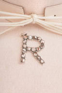 Sign Here Initial Stone Pendant MADE TO ORDER-Squash Blossom Necklaces-Rae Collective, Women's Online Fashion Boutique Located in Phoenix, Arizona (Scottsdale Area)