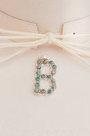 Sign Here Initial Stone Necklace Additional Stones PREORDER-Chain Necklaces-Rae Collective, Women's Online Fashion Boutique Located in Phoenix, Arizona (Scottsdale Area)