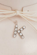 Sign Here Initial Stone Necklace Additional Stones PREORDER-Chain Necklaces-Krush Kandy, Women's Online Fashion Boutique Located in Phoenix, Arizona (Scottsdale Area)