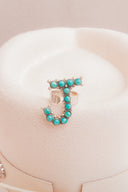 Sign Here Initial Stone Ring | MADE TO ORDER-Statement Rings-Rae Collective, Women's Online Fashion Boutique Located in Phoenix, Arizona (Scottsdale Area)
