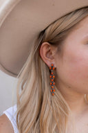 Long Blossom Bar Earrings-Drop Earrings-Rae Collective, Women's Online Fashion Boutique Located in Phoenix, Arizona (Scottsdale Area)
