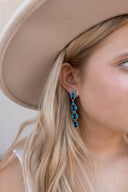 Long Blossom Bar Earrings-Drop Earrings-Rae Collective, Women's Online Fashion Boutique Located in Phoenix, Arizona (Scottsdale Area)