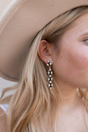 Long Blossom Bar Earrings-Drop Earrings-Rae Collective, Women's Online Fashion Boutique Located in Phoenix, Arizona (Scottsdale Area)