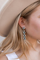 Long Blossom Bar Earrings-Drop Earrings-Rae Collective, Women's Online Fashion Boutique Located in Phoenix, Arizona (Scottsdale Area)