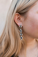 Long Blossom Bar Earrings-Drop Earrings-Rae Collective, Women's Online Fashion Boutique Located in Phoenix, Arizona (Scottsdale Area)