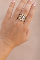 Forever Yours Sterling Silver Initial Ring MADE TO ORDER-Rings-Krush Kandy, Women's Online Fashion Boutique Located in Phoenix, Arizona (Scottsdale Area)