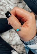 Lil Leaf Ring-Dainty Rings-Rae Collective, Women's Online Fashion Boutique Located in Phoenix, Arizona (Scottsdale Area)