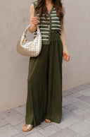 Elevated Stripe Button Down Tank Top-Tanks-Krush Kandy, Women's Online Fashion Boutique Located in Phoenix, Arizona (Scottsdale Area)