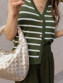 Elevated Stripe Button Down Tank Top-Tanks-Krush Kandy, Women's Online Fashion Boutique Located in Phoenix, Arizona (Scottsdale Area)