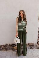 Elevated Stripe Button Down Tank Top-Tanks-Krush Kandy, Women's Online Fashion Boutique Located in Phoenix, Arizona (Scottsdale Area)