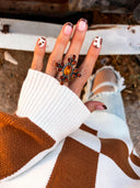 Amber In August Cluster Ring-Krush Kandy, Women's Online Fashion Boutique Located in Phoenix, Arizona (Scottsdale Area)