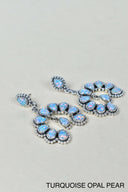 Double Luck Sterling Silver Earrings-Drop Earrings-Krush Kandy, Women's Online Fashion Boutique Located in Phoenix, Arizona (Scottsdale Area)
