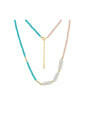 Freshwater Pearl Beaded Necklaces-Necklaces-Krush Kandy, Women's Online Fashion Boutique Located in Phoenix, Arizona (Scottsdale Area)
