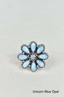 A Daisy A Day Keeps The Blues Away Ring-Cluster Rings-Rae Collective, Women's Online Fashion Boutique Located in Phoenix, Arizona (Scottsdale Area)