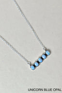 Quintabulous Sterling Silver Necklace-Bar Necklaces-Rae Collective, Women's Online Fashion Boutique Located in Phoenix, Arizona (Scottsdale Area)