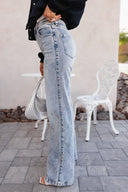 Kancan Ultra High-Rise 90’s Wide Leg Denim Jeans-Jeans-Krush Kandy, Women's Online Fashion Boutique Located in Phoenix, Arizona (Scottsdale Area)
