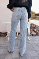 Kancan Ultra High-Rise 90’s Wide Leg Denim Jeans-Jeans-Krush Kandy, Women's Online Fashion Boutique Located in Phoenix, Arizona (Scottsdale Area)