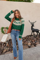 Vintage Pines Soft Knit Holiday Sweater-Sweaters-Krush Kandy, Women's Online Fashion Boutique Located in Phoenix, Arizona (Scottsdale Area)