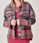 Boho Aztec Jacket-Jackets-Krush Kandy, Women's Online Fashion Boutique Located in Phoenix, Arizona (Scottsdale Area)