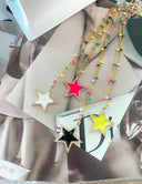 The Cutest Enamel Star Necklace-Necklaces-Rae Collective, Women's Online Fashion Boutique Located in Phoenix, Arizona (Scottsdale Area)