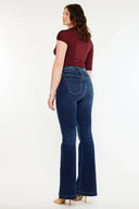 Blairen Ultra High Rise Flare Jeans- Curvy